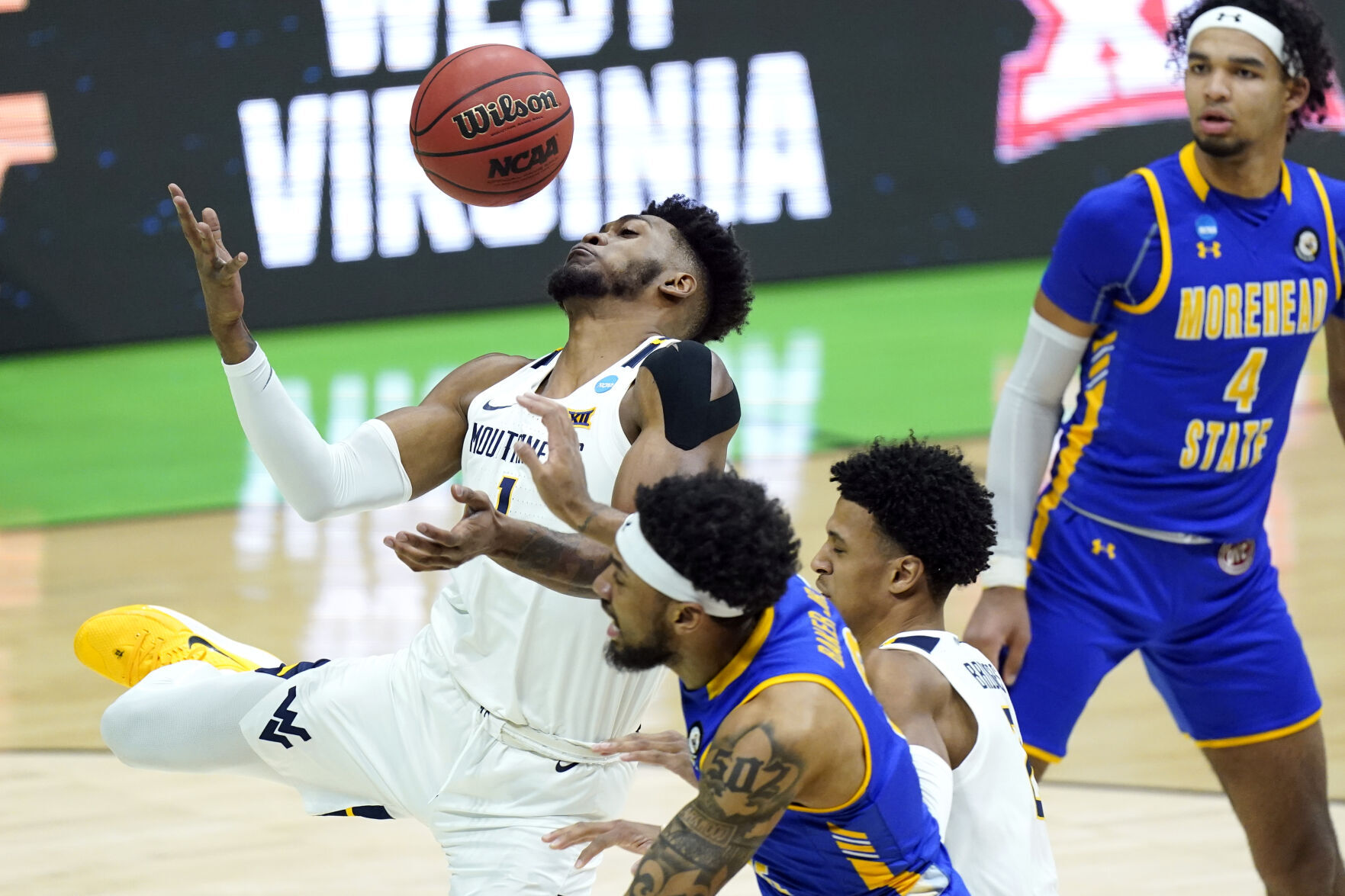 NCAA Morehead St West Virginia Basketball